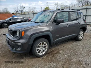 2019 Jeep Renegade Altitude z VIN ZACNJBBB7KPK07332, wystawiony jako Copart lot #54063365 z przebiegiem 108 587 mil mil oraz Szkoda całkowita • Salvage title. Historia ofert i sprzedaży dostępna na DreamBid. Obrazek 1.