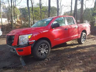 2022 Nissan Titan S with VIN 1N6AA1EE2NN104721, listed as a IAAI auction lot 41200416 with NaN miles. Bid and sale history available at carsss.com. Image 2.