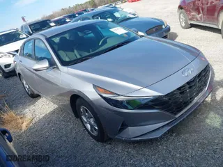 2021 Hyundai Elantra SE with VIN 5NPLL4AG4MH035852, listed as a IAAI auction lot 41264724 with 55,874 mi miles. Bid and sale history available at carsss.com. Image 1.