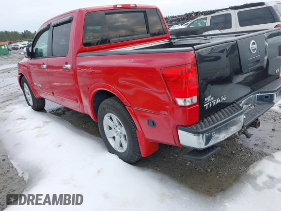 2010 Nissan Titan SE with VIN 1N6BA0ED3AN306001, listed as a IAAI auction lot 41395118 with 146,287 mi miles. Bid and sale history available at carsss.com. Image 3.
