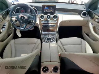 2018 Mercedes-Benz C 300 with VIN 55SWF4JB6JU245144, listed as a Copart auction lot 61415265 with 81,515 mi miles and Salvage title. Bid and sale history available at DreamBid. Image 8.