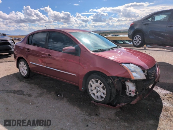 2010 Nissan Sentra S with VIN 3N1AB6AP4AL633850, listed as a Copart auction lot 55936165 with 156,942 mi miles and Salvage title. Bid and sale history available at DreamBid. Image 4.