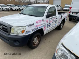 2008 Toyota Tacoma with VIN 5TENX22N38Z590874, listed as a IAAI auction lot 41853807 with 1 mi miles. Bid and sale history available at carsss.com. Image 2.