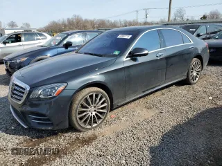2018 Mercedes-Benz S 560 z VIN WDDUG8GB0JA390330, wystawiony jako Copart lot #48860775 z przebiegiem 118 856 mil mil oraz Szkoda całkowita • Salvage title. Historia ofert i sprzedaży dostępna na DreamBid. Obrazek 1.