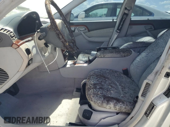 2001 Mercedes-Benz S-Class with VIN WDBNG70J11A192431, listed as a Copart auction lot 77662564 with 0 mi miles and Salvage Title. Bid and sale history available at carsss.com. Image 7.