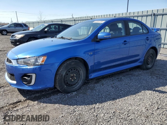 2017 Mitsubishi Lancer ES z VIN JA32U2FUXHU606430, wystawiony jako Copart lot #53269735 z przebiegiem 83 549 mil mil oraz Szkoda całkowita • Salvage title. Historia ofert i sprzedaży dostępna na DreamBid. Obrazek 1.