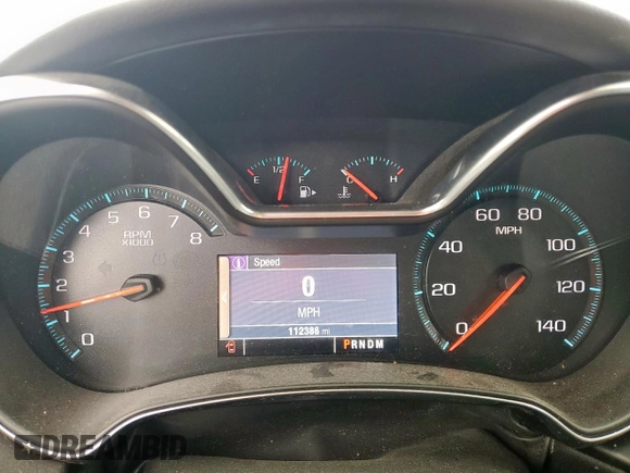 2014 Chevrolet Impala LT with VIN 1G1115SL8EU122166, listed as a Copart auction lot 50755295 with 112,386 mi miles and Clean title. Bid and sale history available at DreamBid. Image 9.