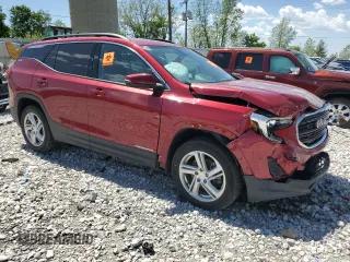 2019 GMC Terrain SLE z VIN 3GKALTEX3KL130383, wystawiony jako Copart lot #57425985 z przebiegiem Nie podano mil oraz Tytuł czysty. Historia ofert i sprzedaży dostępna na DreamBid. Obrazek 4.