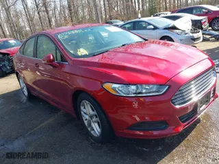 2016 Ford Fusion SE with VIN 3FA6P0H71GR298405, listed as a IAAI auction lot 41763801 with 106,354 mi miles. Bid and sale history available at carsss.com. Image 1.