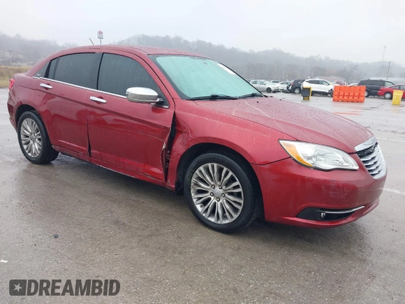 2011 Chrysler 200 Limited with VIN 1C3BC2FB4BN595465, listed as a IAAI auction lot 41503135 with 159,720 mi miles and . Bid and sale history available at DreamBid. Image 1.