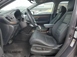 2020 Honda CR-V Touring with VIN 7FARW2H96LE020025, listed as a Copart auction lot 53718965 with 37,906 mi miles and Salvage title. Bid and sale history available at DreamBid. Image 7.