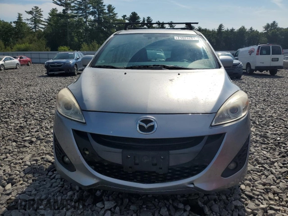 2012 Mazda 5 Grand Touring with VIN JM1CW2DL1C0126349, listed as a Copart auction lot 71023284 with 85,551 mi miles and Clean Title. Bid and sale history available at DreamBid. Image 5.