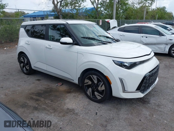 2024 Kia Soul GT-Line with VIN KNDJ53AUXR7897339, listed as a IAAI auction lot 41731997 with 16,202 mi miles and . Bid and sale history available at DreamBid. Image 1.