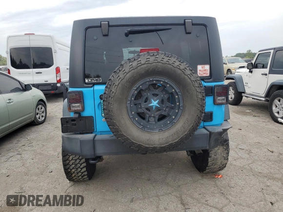 2018 Jeep Wrangler JK Unlimited Sport S with VIN 1C4BJWDG2JL883261, listed as a Copart auction lot 67776984 with 70,508 mi miles and Non Repairable. Bid and sale history available at carsss.com. Image 6.
