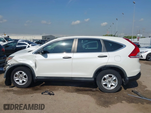2013 Honda CR-V LX with VIN 5J6RM3H38DL007451, listed as a IAAI auction lot 41995597 with 56,084 mi miles and . Bid and sale history available at DreamBid. Image 15.