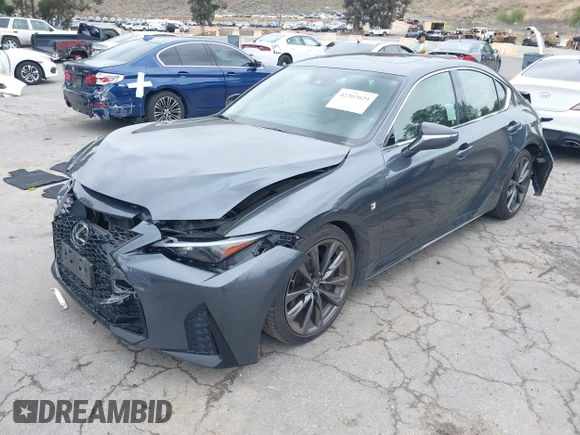 2021 Lexus IS 350 F Sport with VIN JTHGZ1B28M5044280, listed as a IAAI auction lot 42202029 with 49,048 mi miles and . Bid and sale history available at DreamBid. Image 17.