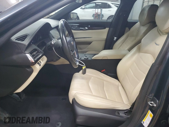 2019 Cadillac CT6 Luxury AWD with VIN 1G6KB5RS5KU129483, listed as a Copart auction lot 60120005 with 49,243 mi miles and Salvage title. Bid and sale history available at DreamBid. Image 7.