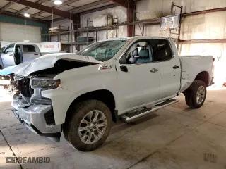 2019 Chevrolet Silverado 1500 LTZ with VIN 1GCRYGEDXKZ216943, listed as a Copart auction lot 78301654 with 48,607 mi miles and Salvage Title. Bid and sale history available at carsss.com. Image 1.