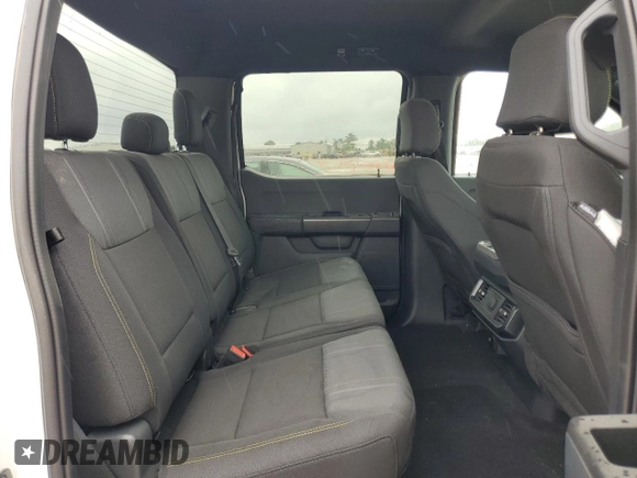 2024 Ford F-150 STX with VIN 1FTEW2KP9RKF20192, listed as a Copart auction lot 53884645 with 743 mi miles and Salvage Title. Bid and sale history available at carsss.com. Image 10.