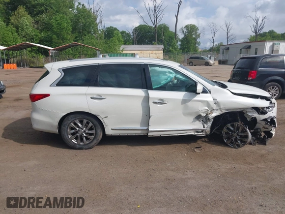 2015 Infiniti QX60 z VIN 5N1AL0MM3FC546979, wystawiony jako IAAI lot #42192346 z przebiegiem 181 679 mil mil oraz . Historia ofert i sprzedaży dostępna na DreamBid. Obrazek 12.