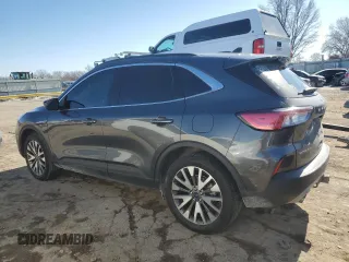 2020 Ford Escape Titanium with VIN 1FMCU9J92LUB45598, listed as a Copart auction lot 42088215 with 65,578 mi miles and Salvage title. Bid and sale history available at DreamBid. Image 2.