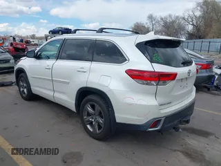 2017 Toyota Highlander Limited with VIN 5TDDZRFH2HS461797, listed as a IAAI auction lot 41953255 with 120,464 mi miles and . Bid and sale history available at DreamBid. Image 3.