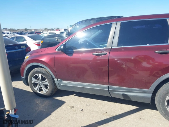 2017 Honda CR-V LX with VIN 7FARW5H38HE015090, listed as a IAAI auction lot 41473703 with 1 mi miles. Bid and sale history available at carsss.com. Image 13.