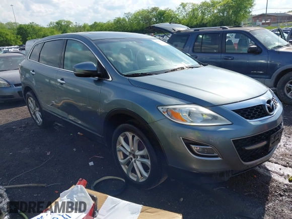 2012 Mazda CX-9 Grand Touring with VIN JM3TB3DV8C0364337, listed as a IAAI auction lot 42088838 with 170,820 mi miles. Bid and sale history available at carsss.com. Image 1.