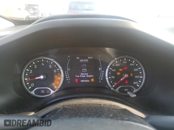2017 Jeep Renegade Altitude with VIN ZACCJBBH2HPE97762, listed as a Copart auction lot 59161605 with 188,153 mi miles and Clean title. Bid and sale history available at DreamBid. Image 9.