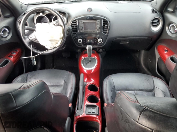 2014 Nissan Juke SV with VIN JN8AF5MV1ET360040, listed as a Copart auction lot 43237315 with Not Provided miles and Salvage Title. Bid and sale history available at DreamBid. Image 8.