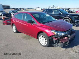 2019 Subaru Impreza with VIN 4S3GTAA6XK1740859, listed as a IAAI auction lot 41968933 with 60,136 mi miles. Bid and sale history available at carsss.com. Image 1.