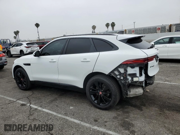2023 Jaguar F-Pace S with VIN SADCJ2EX7PA711697, listed as a Copart auction lot 60077815 with 41,404 mi miles and Salvage title. Bid and sale history available at DreamBid. Image 2.