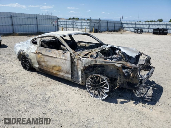 2020 Ford Mustang EcoBoost with VIN 1FA6P8TH5L5130908, listed as a Copart auction lot 61098195 with Not provided miles and Non repairable. Bid and sale history available at DreamBid. Image 4.