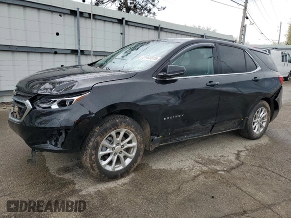 2020 Chevrolet Equinox LT with VIN 2GNAXUEV8L6154728, listed as a Copart auction lot 51483915 with 99,135 mi miles and Salvage Title. Bid and sale history available at DreamBid. Image 1.