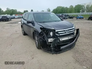 2017 Honda Pilot EX-L with VIN 5FNYF6H58HB066653, listed as a Copart auction lot 58304875 with 67,457 mi miles and Salvage title. Bid and sale history available at DreamBid. Image 15.