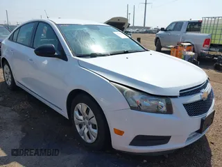 2014 Chevrolet Cruze LS with VIN 1G1PA5SH5E7156604, listed as a IAAI auction lot 41928010 with Not Provided miles and . Bid and sale history available at DreamBid. Image 1.