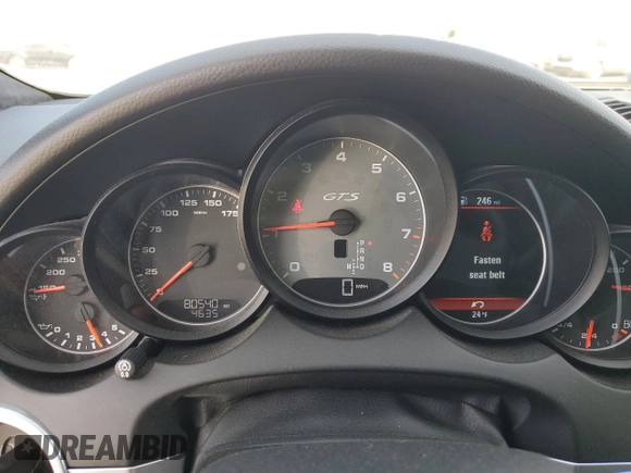 2013 Porsche Cayenne GTS with VIN WP1AD2A29DLA71477, listed as a Copart auction lot 41769945 with 80,540 mi miles and Salvage Title. Bid and sale history available at DreamBid. Image 9.