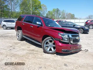 2019 Chevrolet Tahoe LT z VIN 1GNSKBKC2KR338107, wystawiony jako IAAI lot #41999167 z przebiegiem 117 260 mil mil oraz . Historia ofert i sprzedaży dostępna na DreamBid. Obrazek 1.