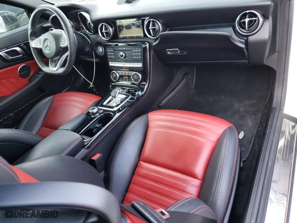 2018 Mercedes-Benz SLC with VIN WDDPK3JAXJF154155, listed as a Copart auction lot 61274323 with NaN miles. Bid and sale history available at carsss.com. Image 8.