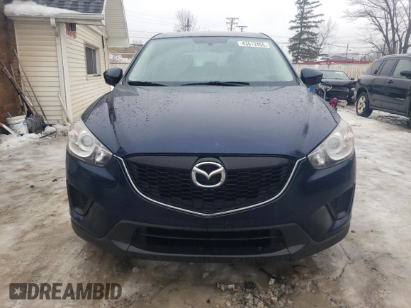 2014 Mazda CX-5 Sport with VIN JM3KE2BE7E0407309, listed as a Copart auction lot 43612455 with 152,510 mi miles and Salvage Title. Bid and sale history available at carsss.com. Image 5.
