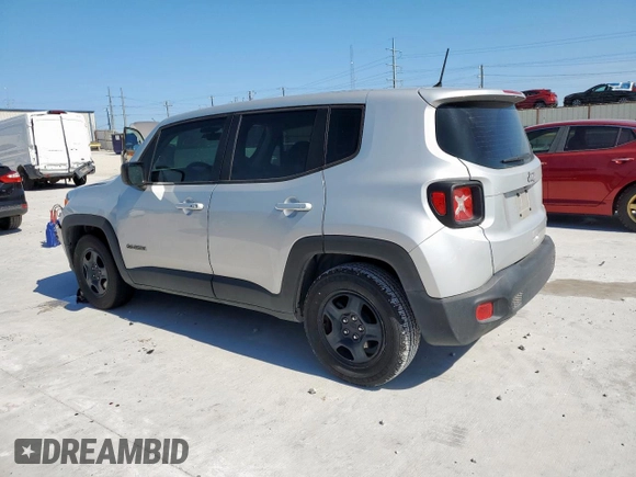 2020 Jeep Renegade Sport with VIN ZACNJAAB3LPL03021, listed as a Copart auction lot 62174615 with 51,645 mi miles and Salvage title. Bid and sale history available at DreamBid. Image 2.