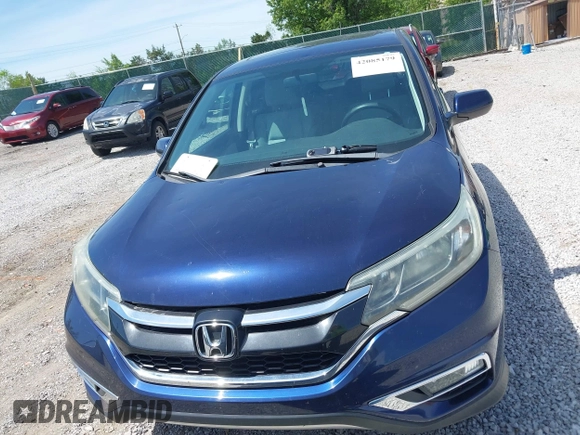 2015 Honda CR-V EX with VIN 2HKRM3H5XFH513085, listed as a IAAI auction lot 42085179 with 83,801 mi miles and . Bid and sale history available at carsss.com. Image 12.