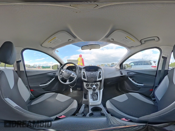 2012 Ford Focus SE with VIN 1FAHP3F2XCL122141, listed as a IAAI auction lot 42008877 with 122,743 mi miles. Bid and sale history available at carsss.com. Image 18.