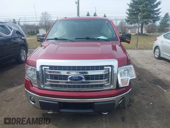 2014 Ford F-150 XL with VIN 1FTFW1ET9EFC07265, listed as a IAAI auction lot 41857341 with 85,829 mi miles and . Bid and sale history available at DreamBid. Image 12.