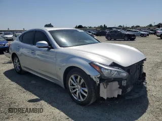 2017 Infiniti Q70 3.7 z VIN JN1BY1AP9HM740835, wystawiony jako Copart lot #57183645 z przebiegiem 122 722 mil mil oraz Szkoda całkowita • Salvage title. Historia ofert i sprzedaży dostępna na DreamBid. Obrazek 4.