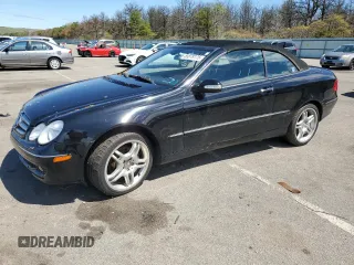 2007 Mercedes-Benz CLK 350 with VIN WDBTK56F87T075729, listed as a Copart auction lot 55878175 with 123,584 mi miles and Clean Title. Bid and sale history available at DreamBid. Image 1.