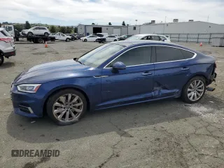 2018 Audi A5 Sportback Premium Plus z VIN WAUBNCF59JA108429, wystawiony jako Copart lot #52450075 z przebiegiem 140 698 mil mil oraz Szkoda całkowita • Salvage title. Historia ofert i sprzedaży dostępna na DreamBid. Obrazek 1.