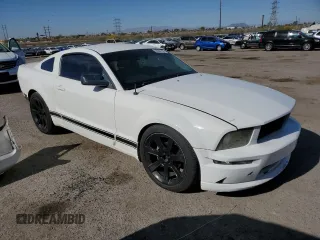 2008 Ford Mustang Deluxe with VIN 1ZVHT80N185201647, listed as a Copart auction lot 53337135 with 168,425 mi miles and Salvage Title. Bid and sale history available at carsss.com. Image 4.