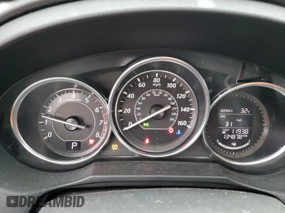 2015 Mazda 6 i Sport with VIN JM1GJ1U57F1203350, listed as a Copart auction lot 43752845 with 134,878 mi miles and Salvage Title. Bid and sale history available at carsss.com. Image 9.