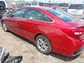 2016 Hyundai Sonata SE with VIN 5NPE24AF7GH318608, listed as a IAAI auction lot 42665235 with 64,980 mi miles and . Bid and sale history available at DreamBid. Image 3.